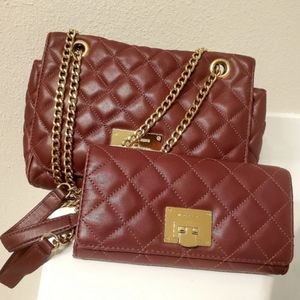 MK authentic bag and wallet set